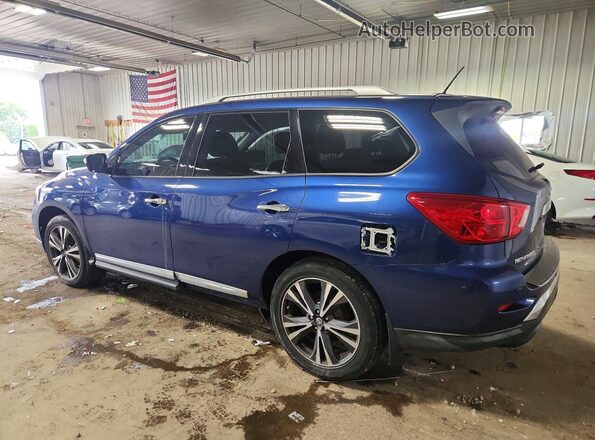 5N1DR2MMXHC683928 2017 NISSAN PATHFINDER Blue Rear right