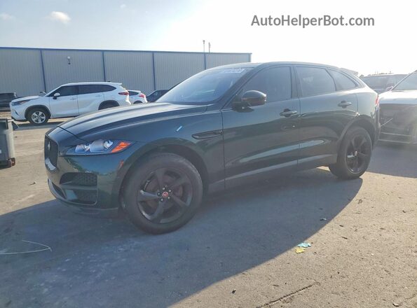 SADCJ2BN5HA085409 2017 JAGUAR F-PACE Green Tył lewy