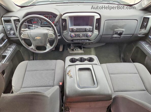 3GCUKREC1JG181707 2018 CHEVROLET SILVERADO Black Vista del cuadro de instrumentos