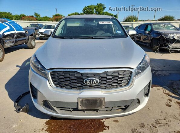 5XYPGDA5XLG614693 2020 KIA SORENTO Silver Հետևի տեսք