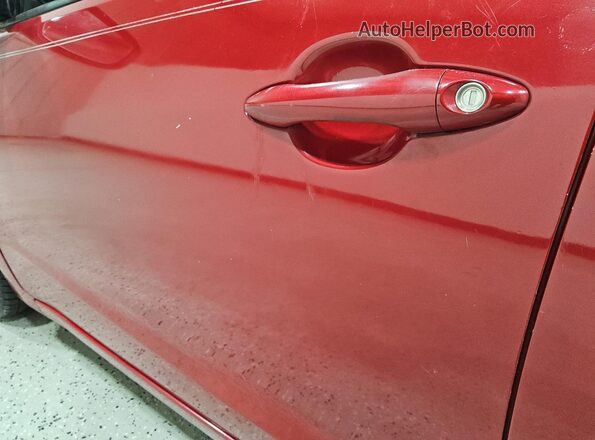 KNAFK4A64G5562377 2016 KIA FORTE Red 