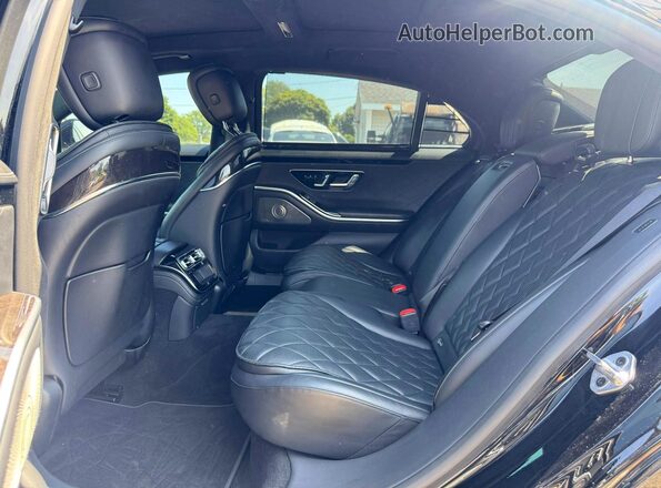 W1K6G6DB5NA073313 2022 MERCEDES-BENZ S Black Vista de la etiqueta del VIN