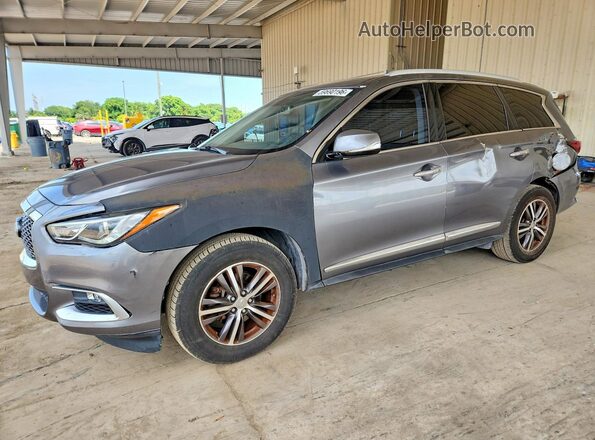5N1AL0MM5GC501916 2016 INFINITI QX60 Gray Trasero izquierdo