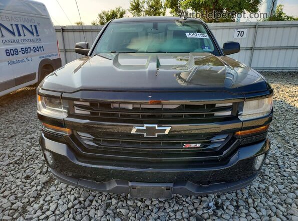 1GCVKREC2GZ405824 2016 CHEVROLET SILVERADO Black Widok z tyłu
