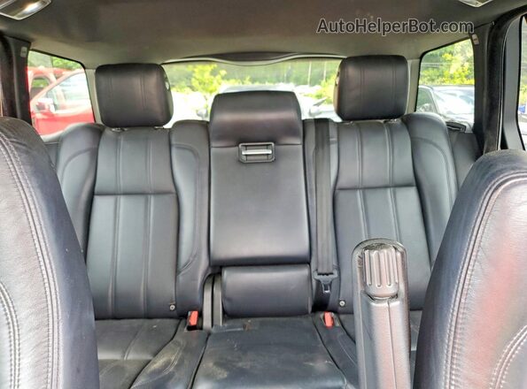 SALGS2VF8GA248768 2016 LAND ROVER RANGE ROVER Gray Вид задньої частини салону