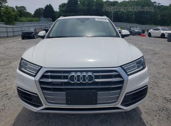 WA1ANAFY7K2122963 2019 AUDI Q5 White Հետևի տեսք