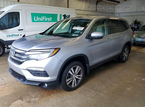 5FNYF6H51GB092994 2016 HONDA PILOT Silver Задня ліва чверть