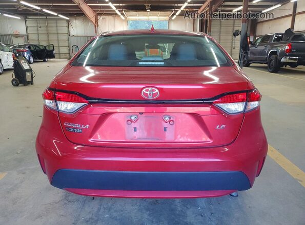 5YFEPRAE7LP065468 2020 TOYOTA COROLLA Red Սալոնի դիմացի տեսք