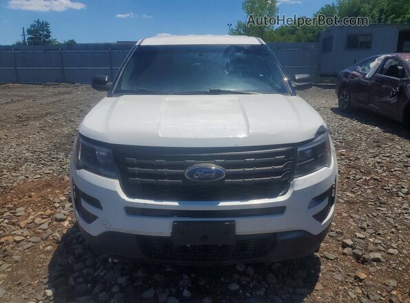 1FM5K8AR6GGB81498 2016 FORD EXPLORER White Вид ззаду