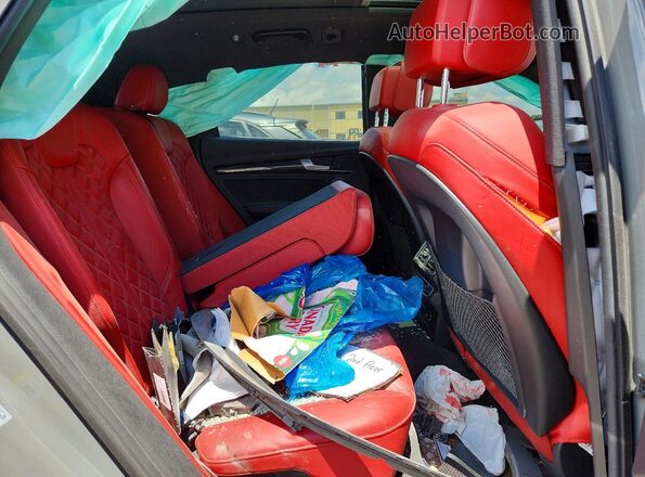 WA1B4AFY4K2101138 2019 AUDI SQ5 Gray Engine compartment view