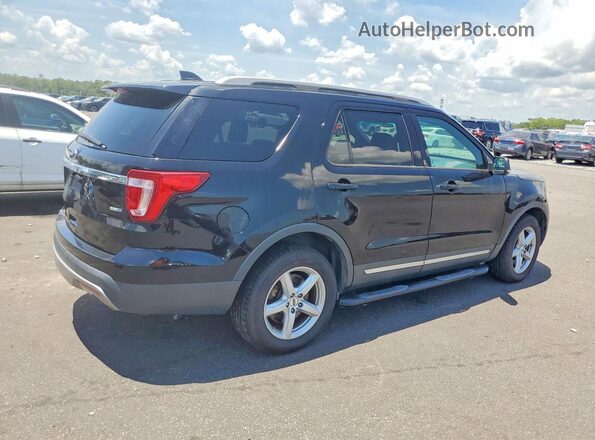 1FM5K8DH9HGA65829 2017 FORD EXPLORER Black Przód prawy