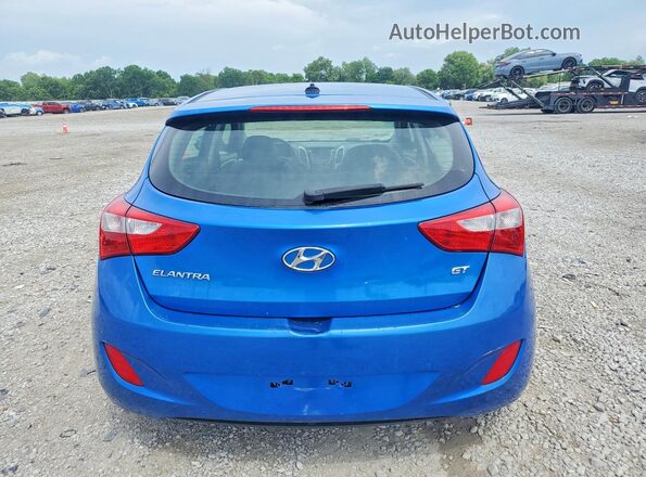 KMHD35LH5HU355138 2017 HYUNDAI ELANTRA Blue Вид ззаду