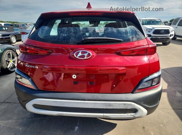 KM8K22AB8PU036855 2023 HYUNDAI KONA Red Սալոնի դիմացի տեսք