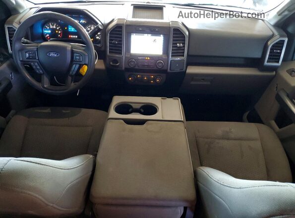 1FTEW1C51KKC90001 2019 FORD F150 Серый Вид щитка приборов
