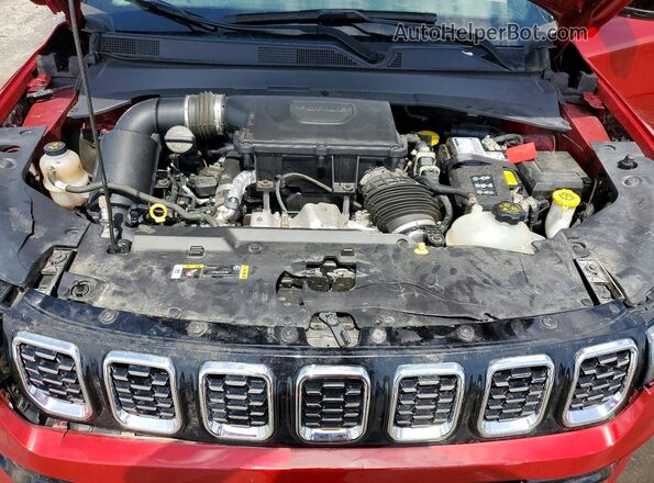 3C4NJDCN7RT138510 2024 JEEP COMPASS Red Vista de la etiqueta del VIN