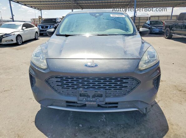 1FMCU0F61LUA26354 2020 FORD ESCAPE Black Вид ззаду