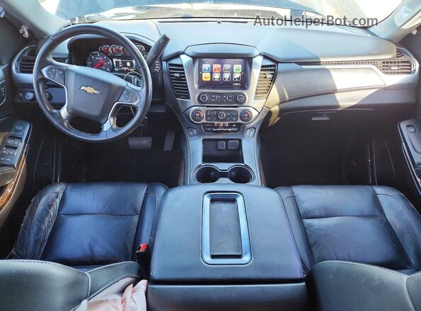 1GNSKBKC4HR226370 2017 CHEVROLET TAHOE Black Vista del salpicadero
