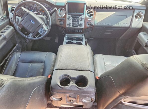 1FT8W3BT0GEB61536 2016 FORD F350 White Vista del cuadro de instrumentos