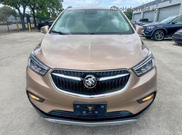 KL4CJCSM3KB734676 2019 BUICK ENCORE Желто-коричневый Вид сзади