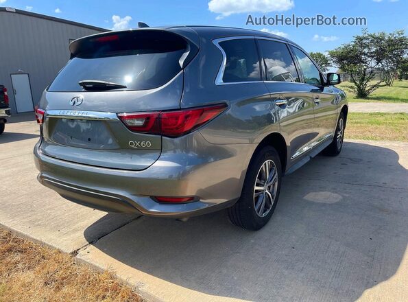 5N1DL0MM7JC534131 2018 INFINITI QX60 Silver Vista frontal