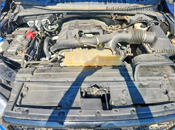 1FTEX1EP8JFA77548 2018 FORD F150 Blue Вид підкапотного простору