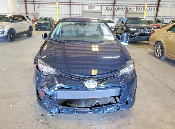 2T1BURHE6KC185813 2019 TOYOTA COROLLA Blue Vista trasera