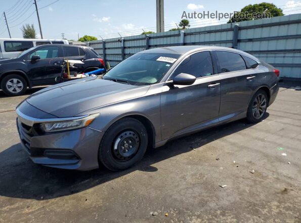1HGCV1F19JA167183 2018 HONDA ACCORD Black Trasero izquierdo