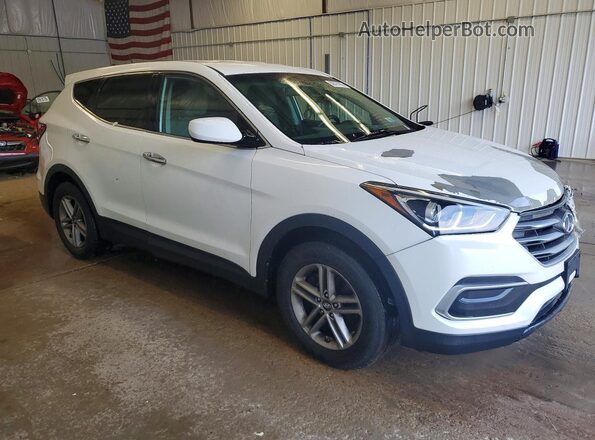 5NMZTDLB3JH088319 2018 HYUNDAI SANTA White Widok z przodu