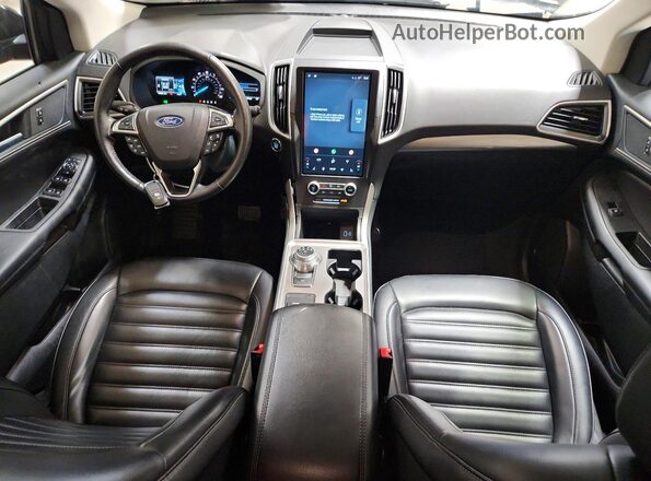 2FMPK4J99RBA78801 2024 FORD EDGE Black ხელსაწყოთა პანელის ხედი