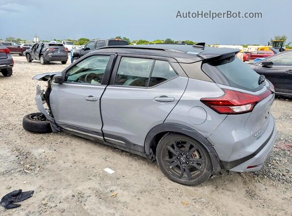 3N1CP5DV4PL489465 2023 NISSAN KICKS Silver უკანა მარჯვენა