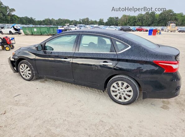 3N1AB7APXJY341385 2018 NISSAN SENTRA Black უკანა მარჯვენა