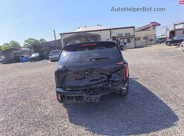 5XYP3DGC2SG614607 2025 KIA TELLURIDE Black Widok wnętrza z przodu