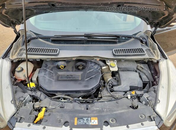 1FMCU9J96HUE41392 2017 FORD ESCAPE Black VIN კოდის სტიკერის ხედი