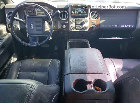 1FT7W2BTXGEB27898 2016 FORD F250 White Instrument cluster view