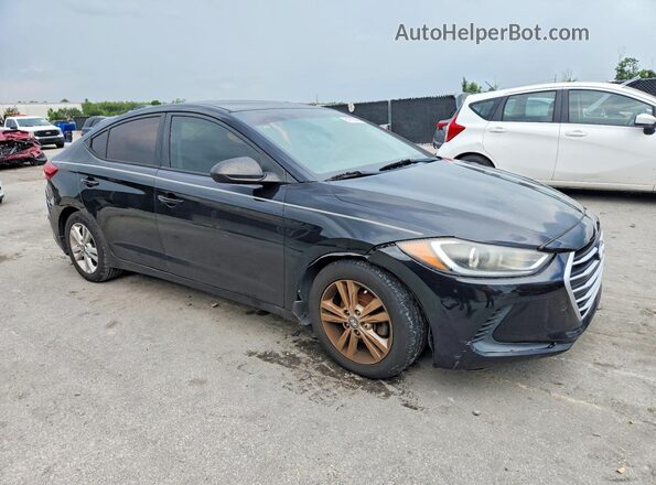 5NPD84LF1HH054035 2017 HYUNDAI ELANTRA Black Vista frontal