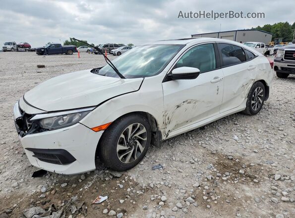 19XFC2F77JE001091 2018 HONDA CIVIC Белый Задняя левая четверть
