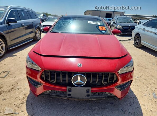 WDD5J4HB3LN033457 2020 MERCEDES-BENZ CLA-CLASS Red Հետևի տեսք