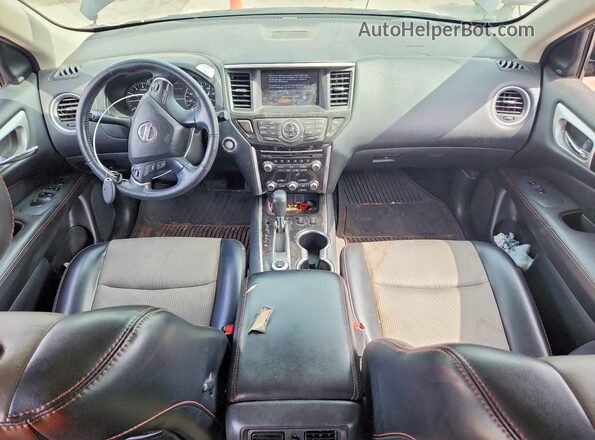 5N1DR2MMXKC649964 2019 NISSAN PATHFINDER Black ხელსაწყოთა პანელის ხედი