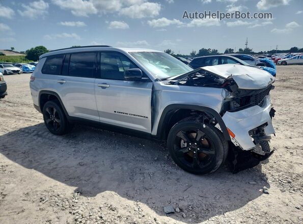 1C4RJKAG0P8842070 2023 JEEP CHEROKEE Silver Դիմացի տեսք