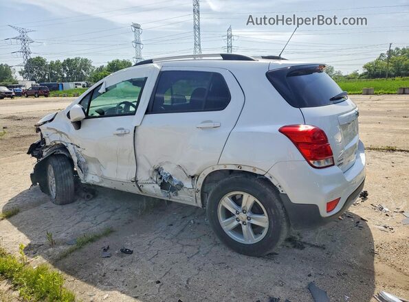KL7CJLSB6MB327925 2021 CHEVROLET TRAX White Trasero derecho