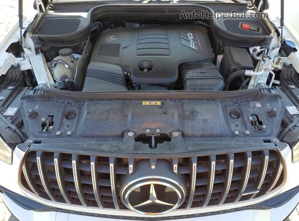 4JGFD6BB7MA203284 2021 MERCEDES-BENZ GLE White ძრავის განყოფილების ხედი