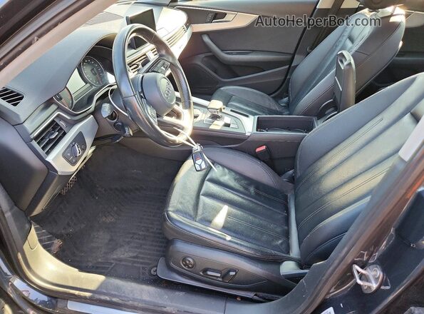 WAUANAF43HN005887 2017 AUDI A4 Серый Вид панели приборов