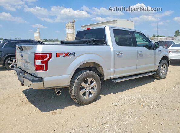 1FTEW1E44KKE78600 2019 FORD F150 Silver წინა მარჯვენა