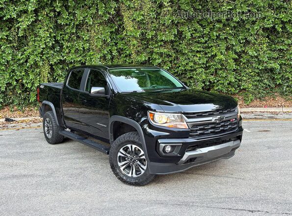 1GCGTDEN2N1289188 2022 CHEVROLET COLORADO Черный Задняя левая четверть