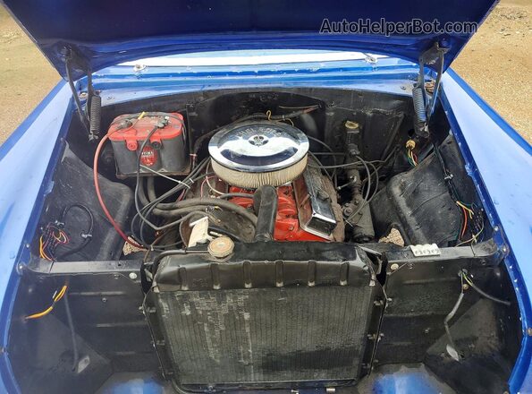 C56K019895 1956 CHEVROLET ALL OTHER Two Tone Vista del compartimento del motor