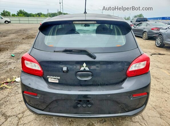 ML32A3HJ9LH009521 2020 MITSUBISHI MIRAGE Black Вид ззаду