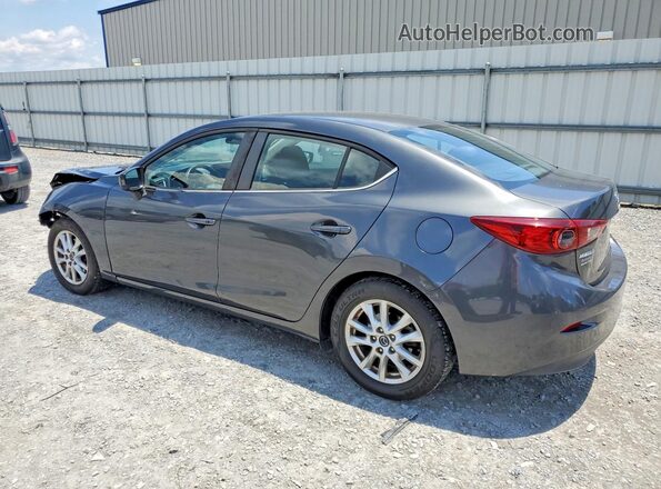JM1BM1U79G1303437 2016 MAZDA 3 Charcoal Rear right