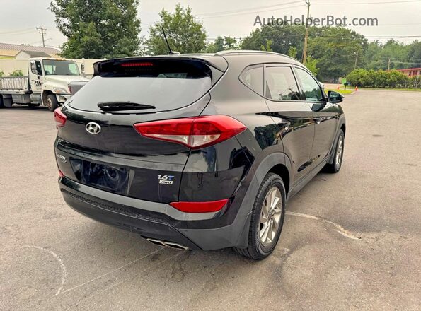 KM8J3CA29GU145985 2016 HYUNDAI TUCSON Black Առջևի աջ