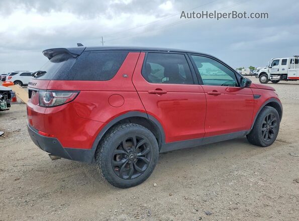 SALCR2BG7GH553869 2016 LAND ROVER DISCOVERY Red Передня права чверть
