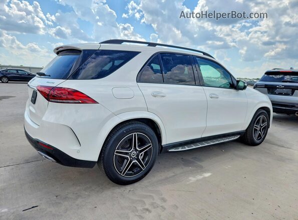 4JGFB4KE6LA185489 2020 MERCEDES-BENZ GLE Белый Передняя правая четверть